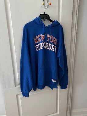 Superdry Hoodie with New York Print Sz XL